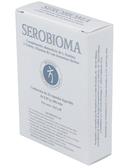 Nutribiótica Bromatech Serobioma, 24 Cápsulas