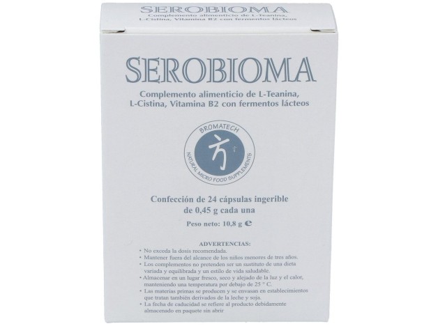 Nutribiótica Bromatech Serobioma, 24 Cápsulas