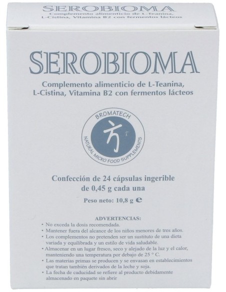 Nutribiótica Bromatech Serobioma, 24 Cápsulas