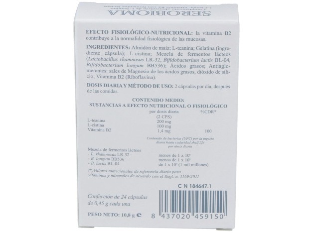 Nutribiótica Bromatech Serobioma, 24 Cápsulas