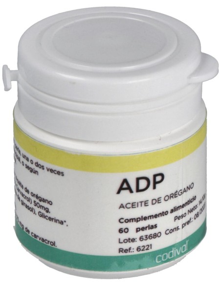 Codival Adp Orégano Emulsión 60 Perlas