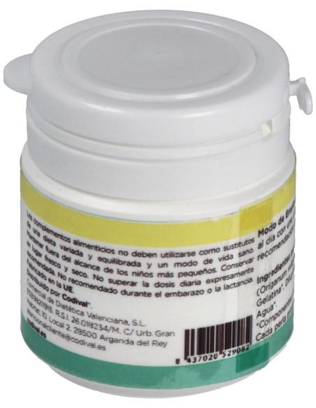 Codival Adp Orégano Emulsión 60 Perlas