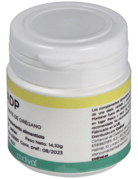 Codival Adp Orégano Emulsión 60 Perlas