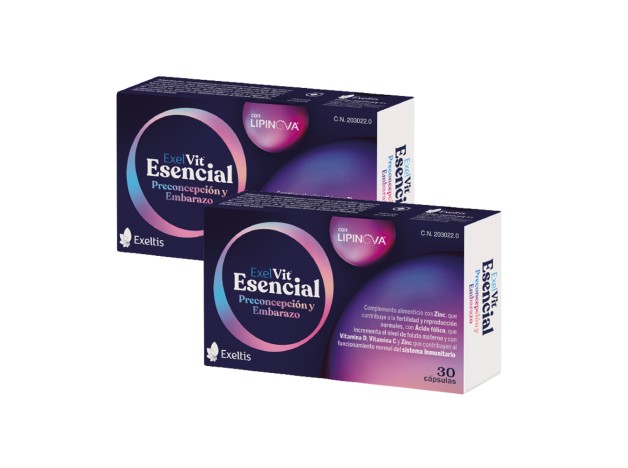 Exelvit Esencial Preconcepción y Embarazo...