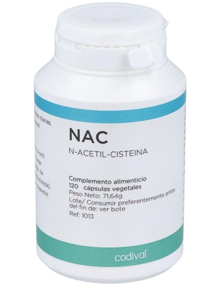 Codival Nac N Acetil Cisteina 120Caps