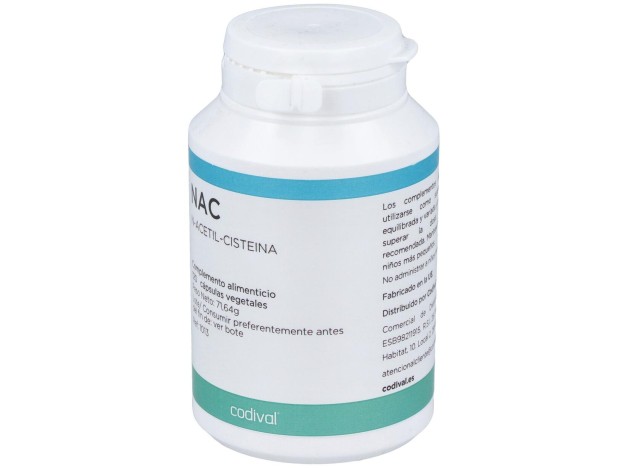 Codival Nac N Acetil Cisteina 120Caps