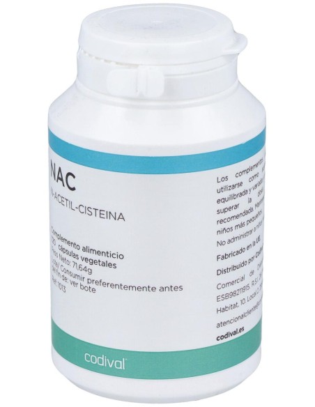 Codival Nac N Acetil Cisteina 120Caps