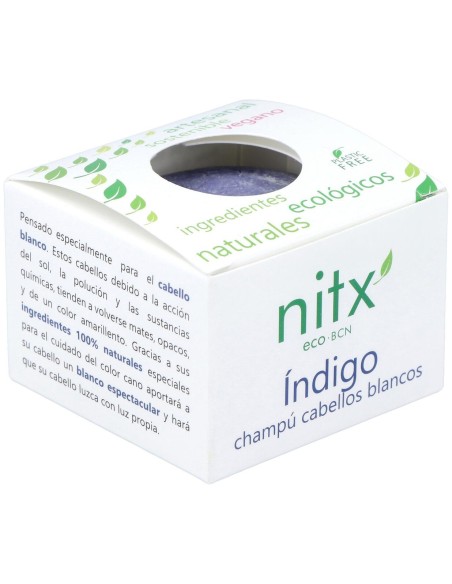 Nitx Champú Sólido Cabellos Blancos 85G