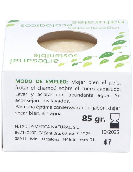 Nitx Champú Sólido Nutritivo 85G
