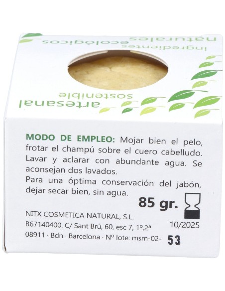 Nitx Champu Solido Regenerador 85G