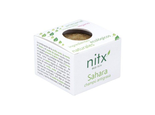 Nitx Sahara Antigras Champu Solido 85G