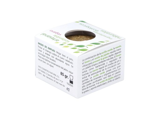 Nitx Sahara Antigras Champu Solido 85G