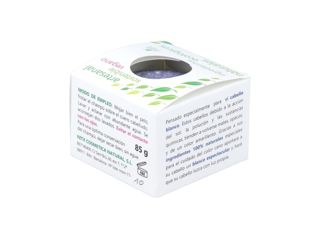 Nitx Champú Sólido Cabellos Blancos 85G