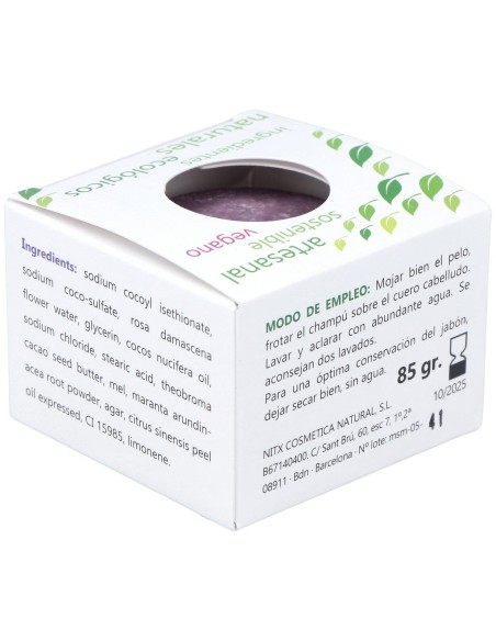 Nitx Champu Solido Rizos 85G