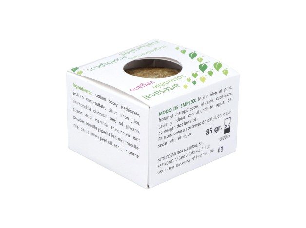 Nitx Sahara Antigras Champu Solido 85G