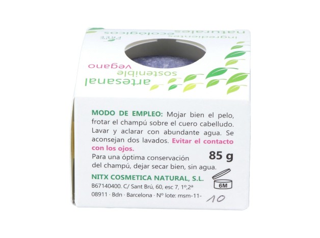 Nitx Champú Sólido Cabellos Blancos 85G