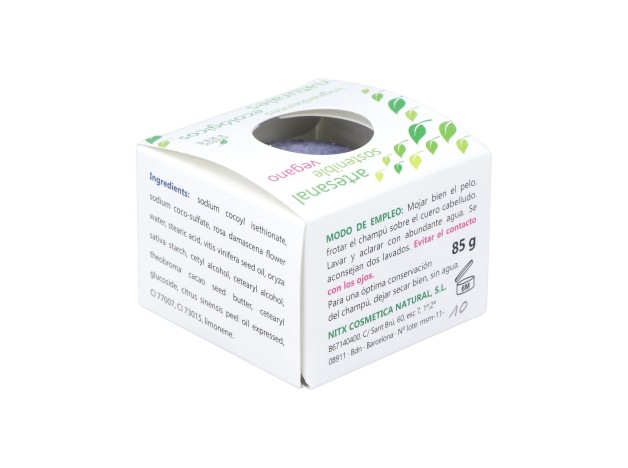 Nitx Champú Sólido Cabellos Blancos 85G