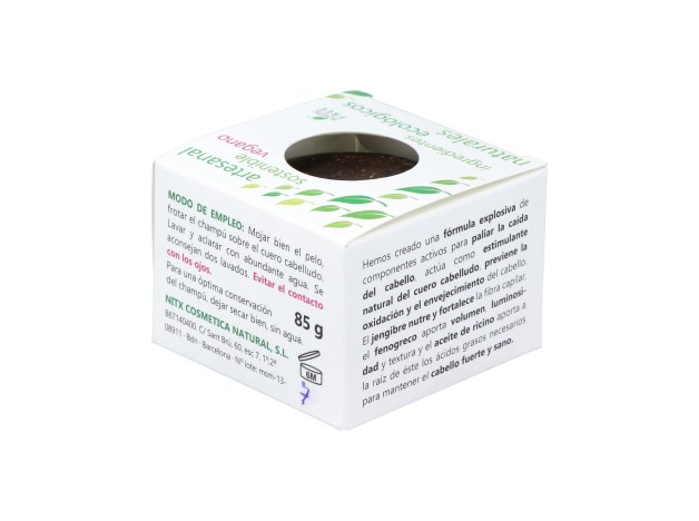 Champu Solido Estimulante Anticaida 85Gr.