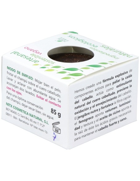 Champu Solido Estimulante Anticaida 85Gr.