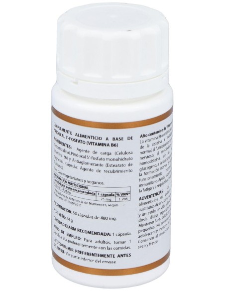 Holovit Piridoxal-5-Fosfato 25Mg Vit. B6 50Cap