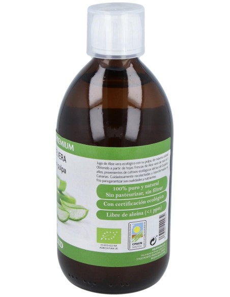 Bio Aloe Vera Premium Jugo De Aloe Vera 6Udsx500Ml