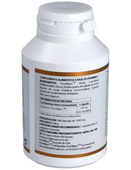 Equisalud Holovit Pureway-C 180Caps
