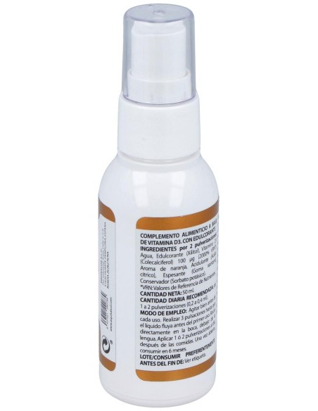 Holovit Vitamina D3 Spray 50Ml.