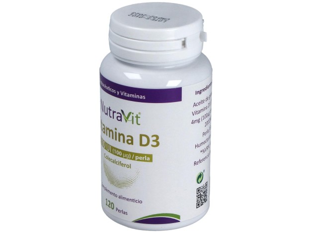 Nutravit Vitamina D3 120 Perlas