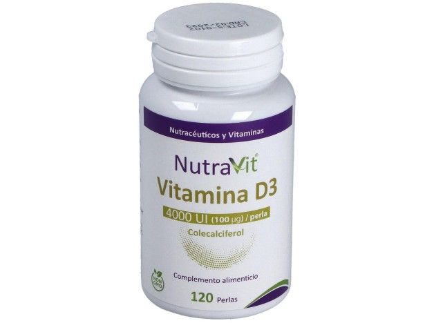 Nutravit Vitamina D3 120 Perlas