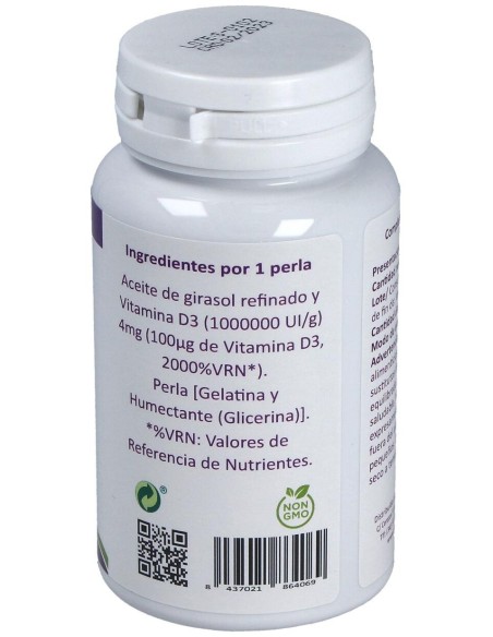 Nutravit Vitamina D3 120 Perlas
