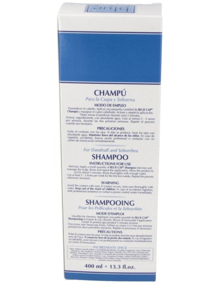 Blue Cap Champú Anticaspa 400Ml