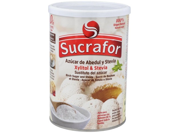 Sucrafor (Azucar De Abedul Y Stevia) 800Gr