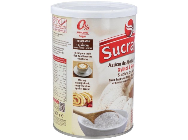 Sucrafor (Azucar De Abedul Y Stevia) 800Gr