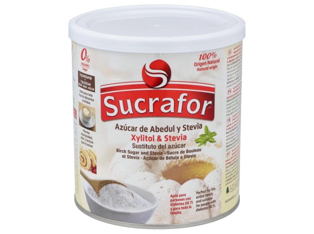 Sucrafor (Azucar De Abedul Y Stevia) 500Gr