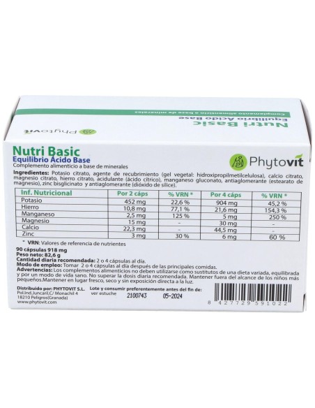 Nutri Basic 90Capsulas