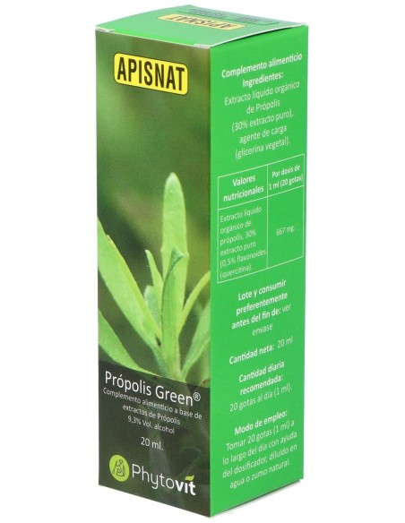 Apisnat Propolis Green 20Ml.
