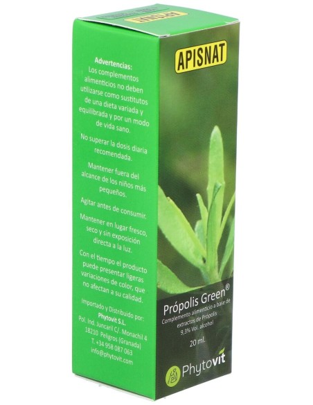 Apisnat Propolis Green 20Ml.
