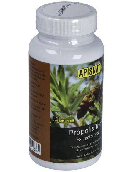 Apisnat Propolis Trio 60Cap.