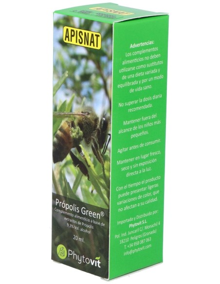 Apisnat Propolis Green 20Ml.