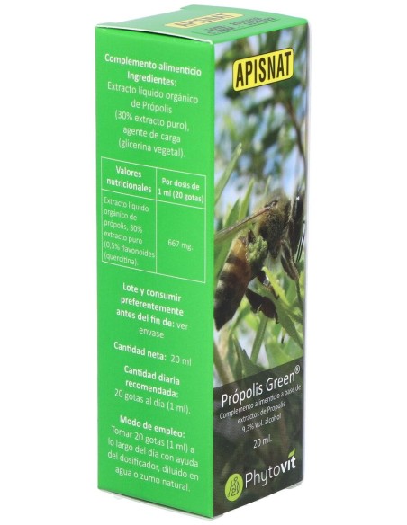 Apisnat Propolis Green 20Ml.