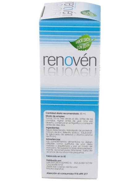 Renoven Sabor Limon 200Ml.Geamed