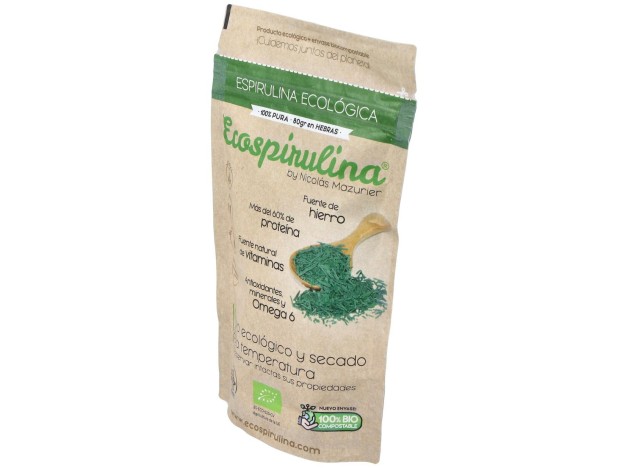 Espirulina Pura En Hebras 80Gr.