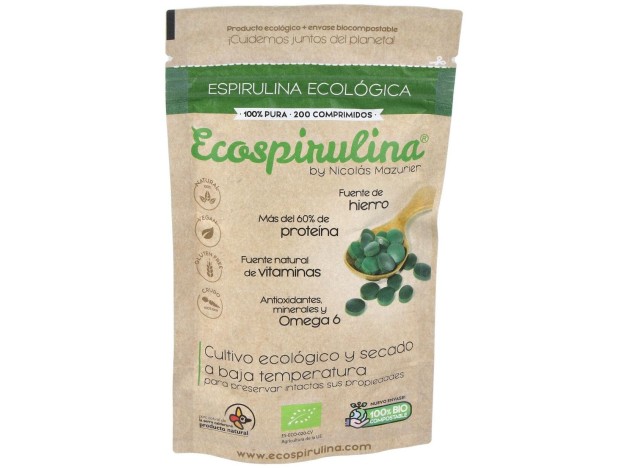Espirulina Pura 200Comp.