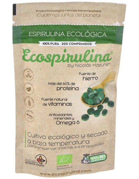 Espirulina Pura 200Comp.