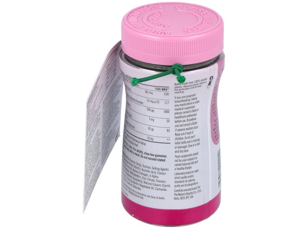 Gummies Pelo Piel Y Uñas Con Biotina 60Gominolas