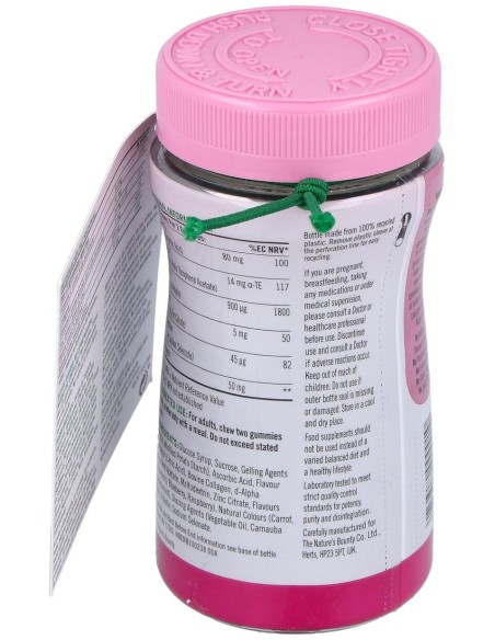 Gummies Pelo Piel Y Uñas Con Biotina 60Gominolas