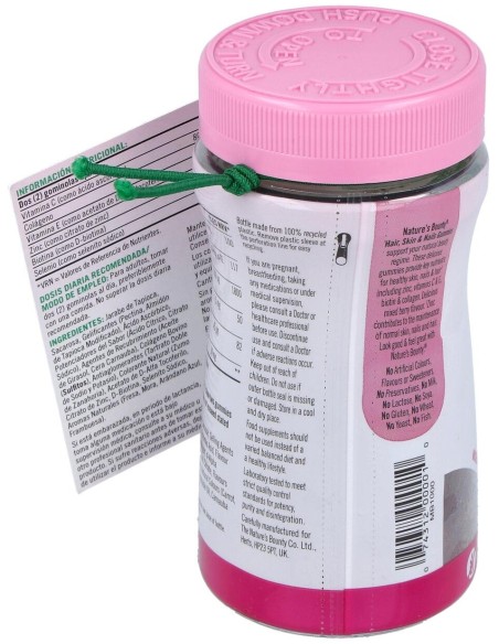 Gummies Pelo Piel Y Uñas Con Biotina 60Gominolas