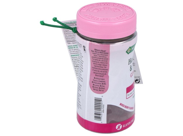 Gummies Pelo Piel Y Uñas Con Biotina 60Gominolas
