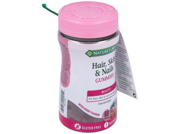 Gummies Pelo Piel Y Uñas Con Biotina 60Gominolas