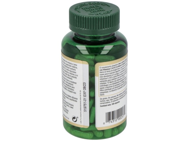 Nature'S Bounty Hierro Gentle Complex Con Vit C...